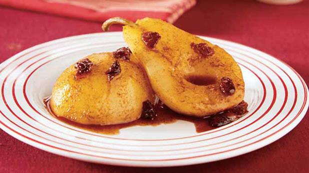 Honey and Spice Pears