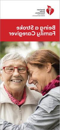 Being a Stroke Family Caregiver brochure cover
